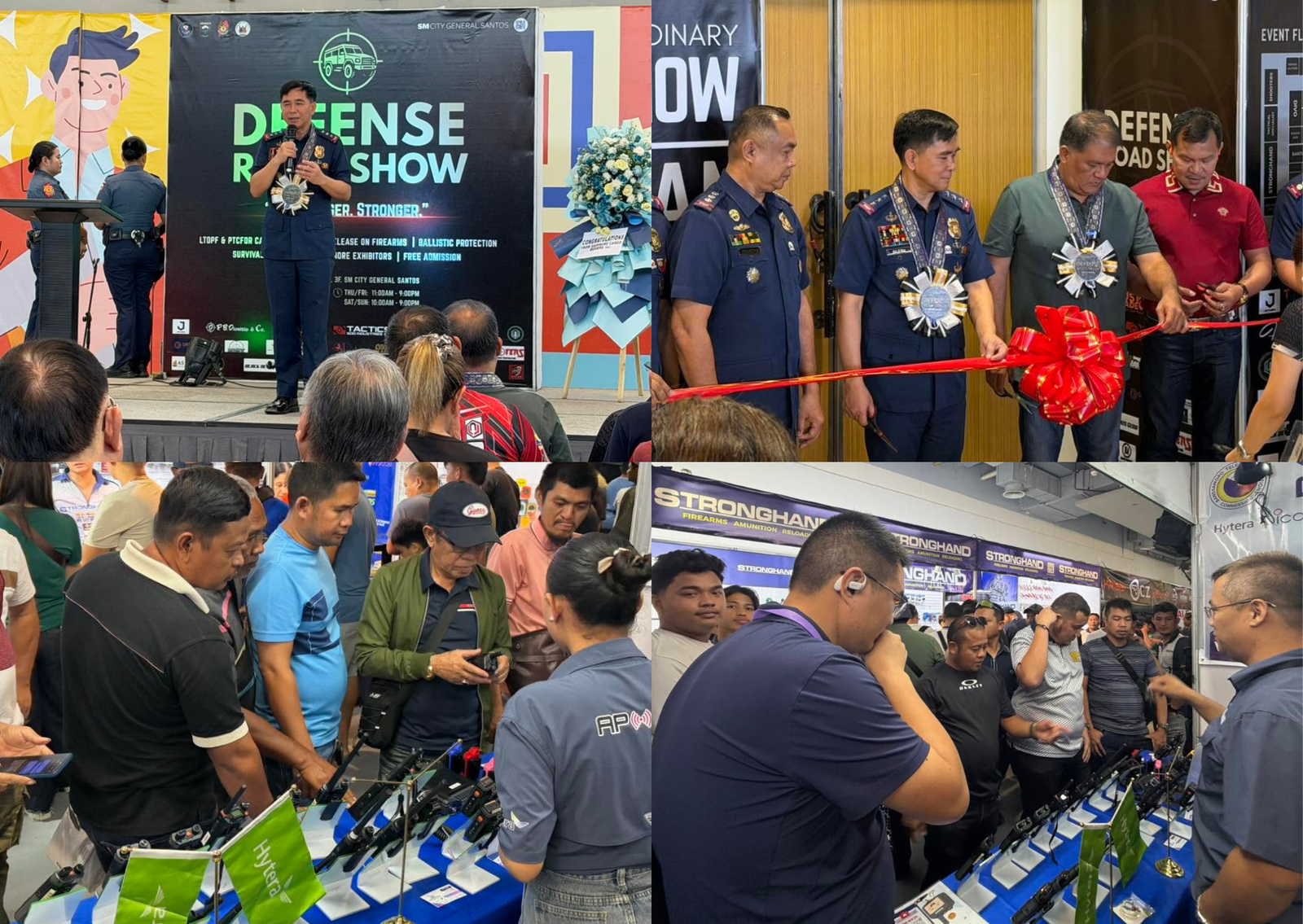 Day 1 at the Defense Road Show 2026 was a great success for Hamtronics!