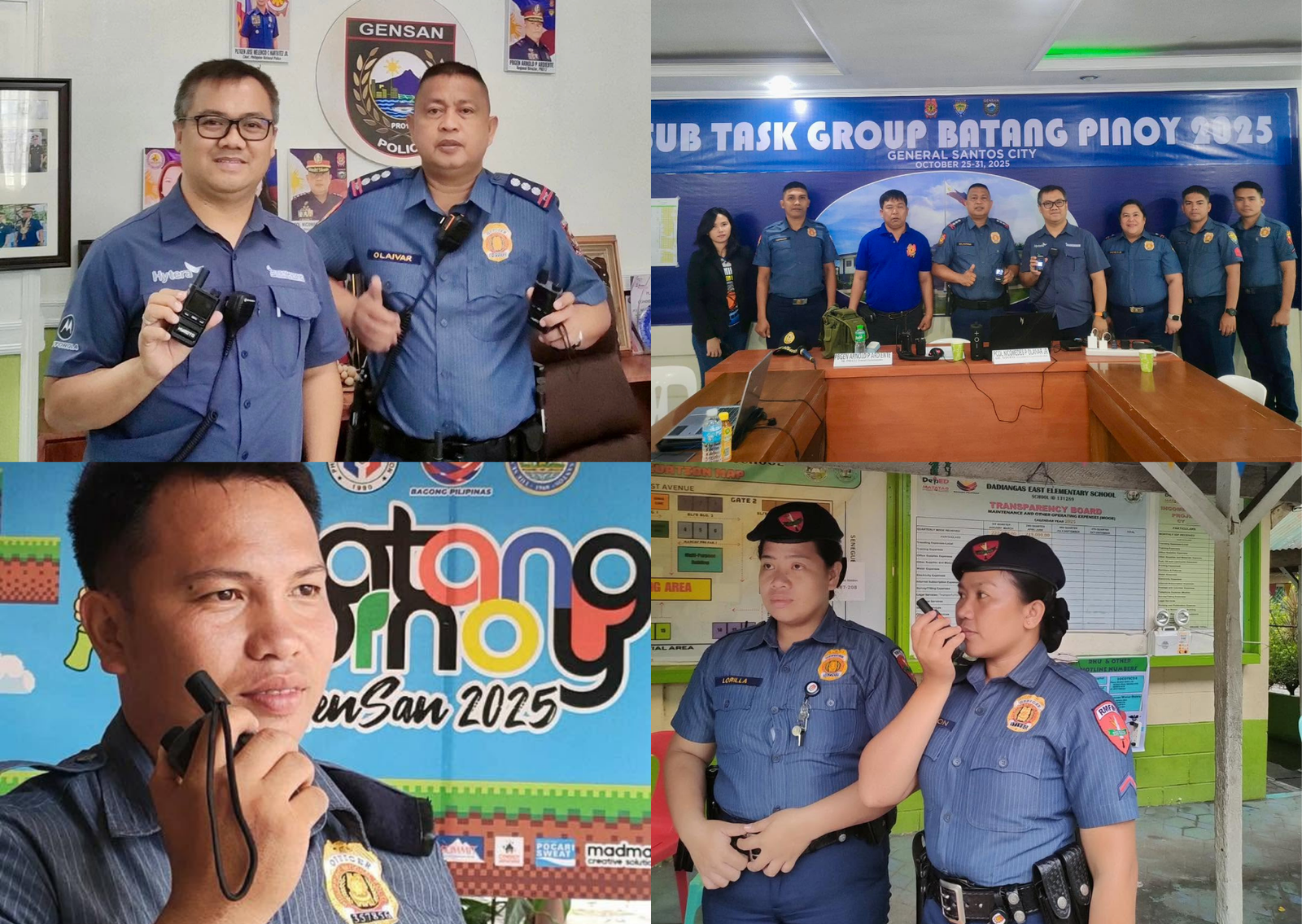 Hamtronics Supports General Santos City Police Office with HYMOTO PoC LTE Radio Donation