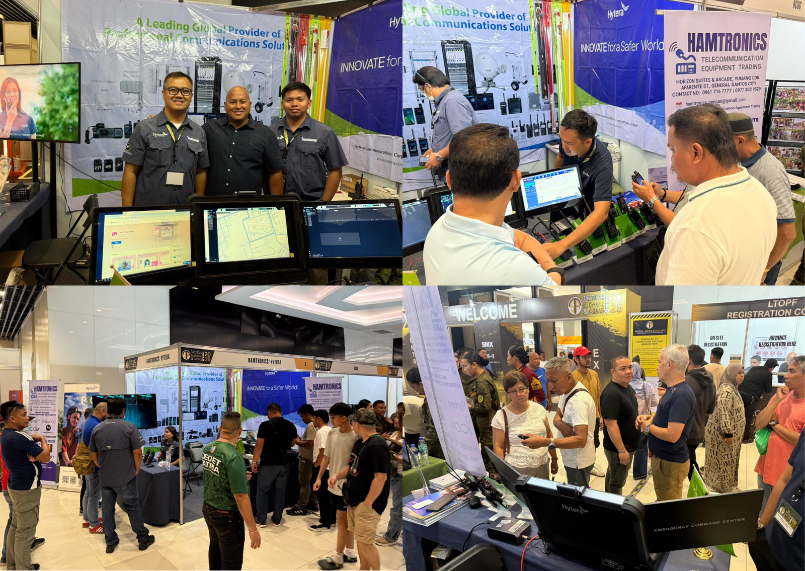 Hamtronics and Hytera Philippines Shines on Day 1 of TACS 2025!